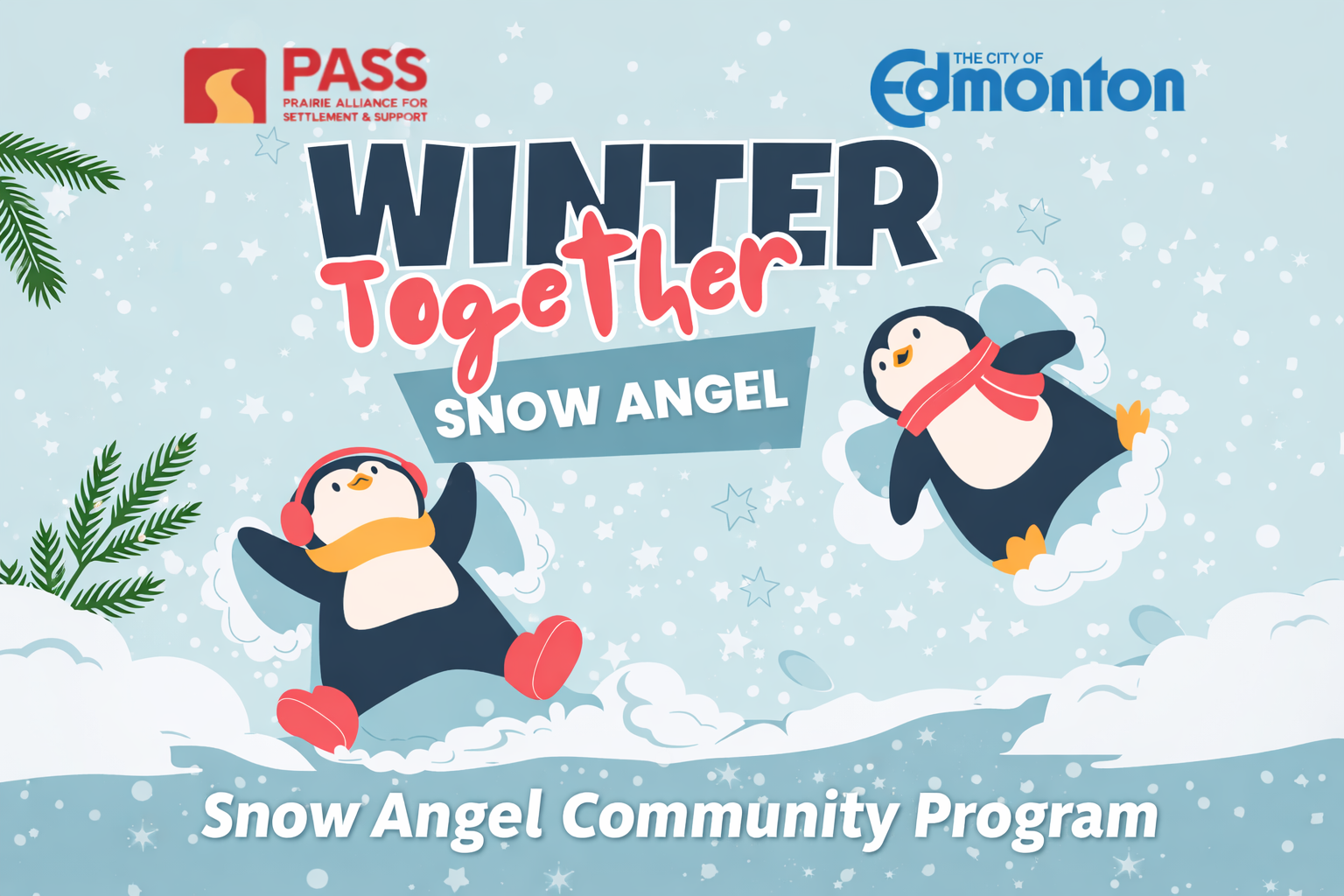 Winter Program Sign Winter Together – Snow Angel Community Program - PASS Canada